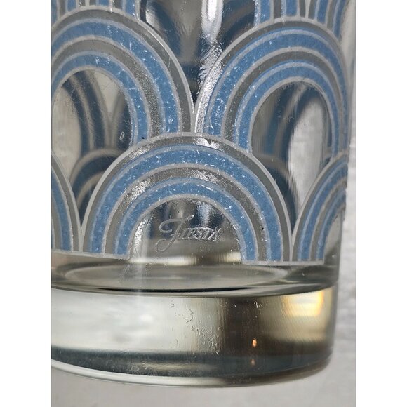 Homer Laughlin Fiesta Tumbler Royal Blue Loops - Picture 4 of 5